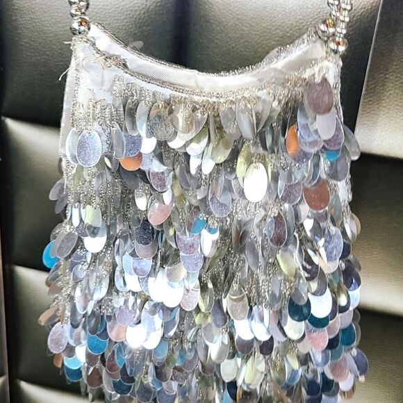 Sequin evening bag  - Picture 1 of 5